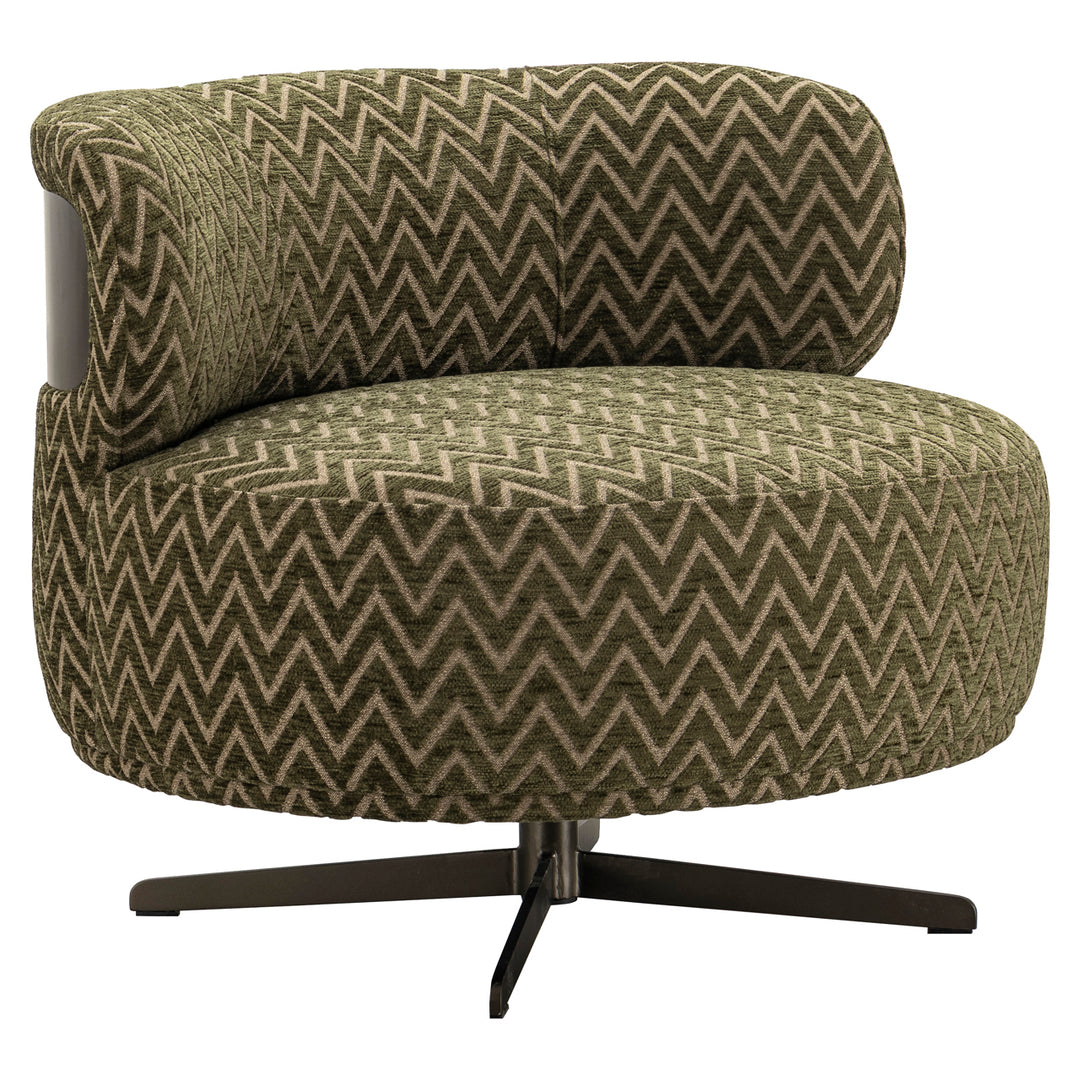 Richmond Loungestoel Lauren Moss Chevron