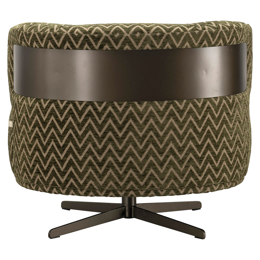 Richmond Loungestoel Lauren Moss Chevron