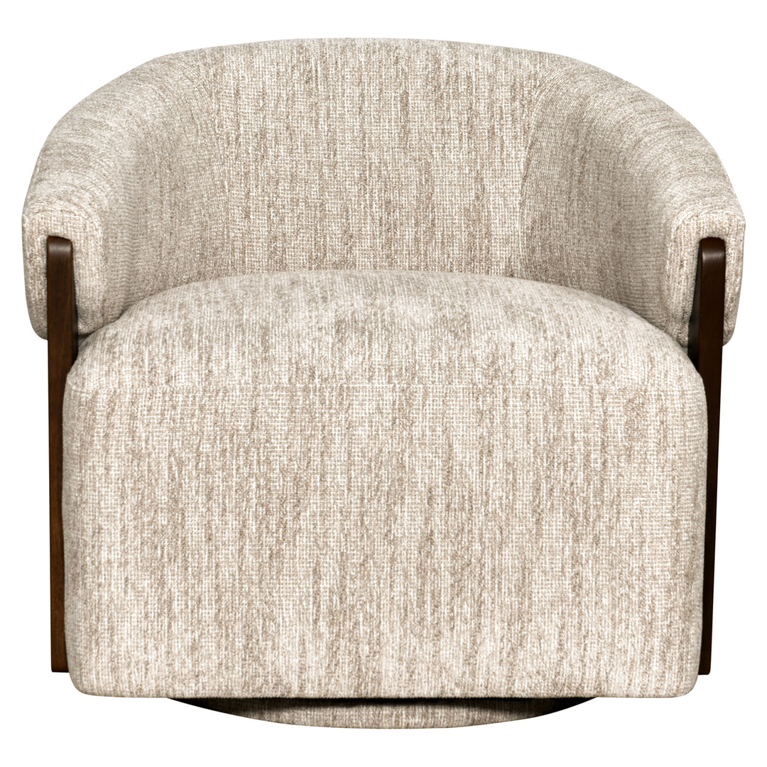 Richmond Loungestoel Marina Naturel Softweave Swivel