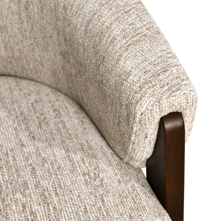 Richmond Loungestoel Marina Naturel Softweave Swivel