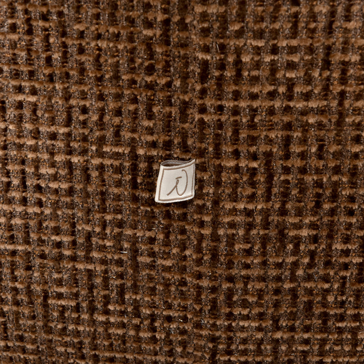 Richmond Loungestoel Marina Brown Blockweave Swivel
