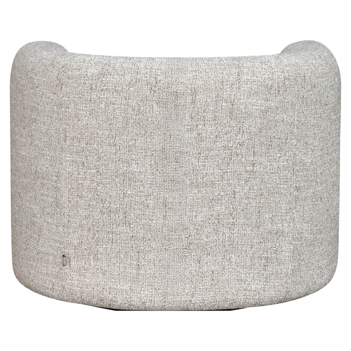 Richmond Loungestoel Talley Crème Tweed Swivel