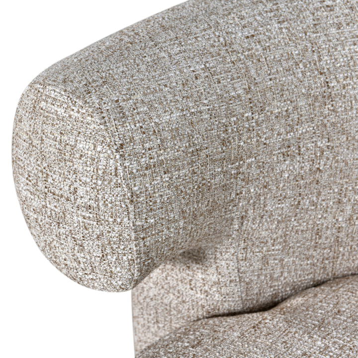 Richmond Loungestoel Talley Crème Tweed Swivel