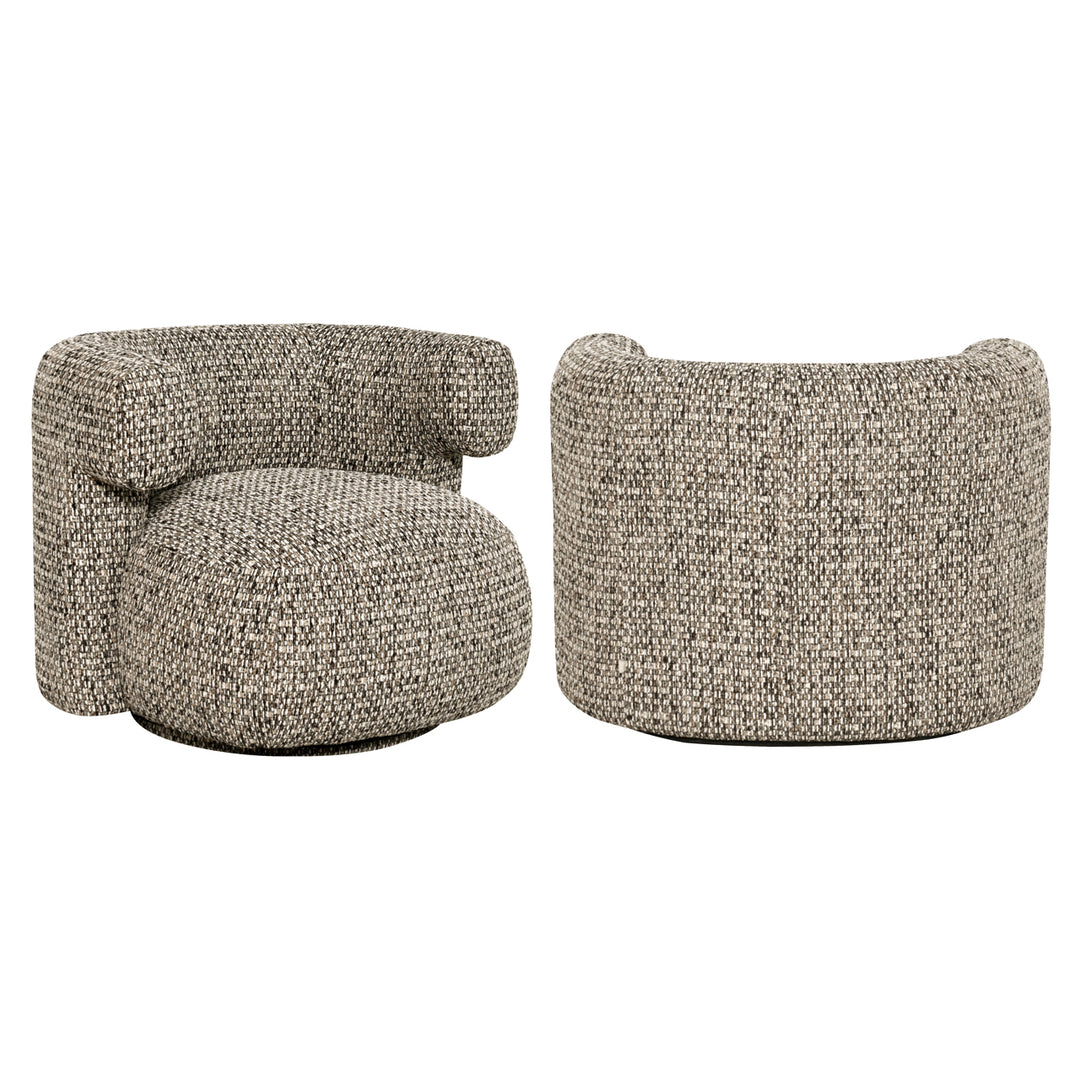 Richmond Loungestoel Talley Cobblestone Swivel