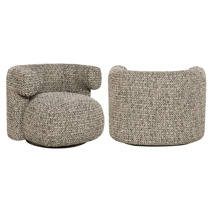Richmond Loungestoel Talley Cobblestone Swivel
