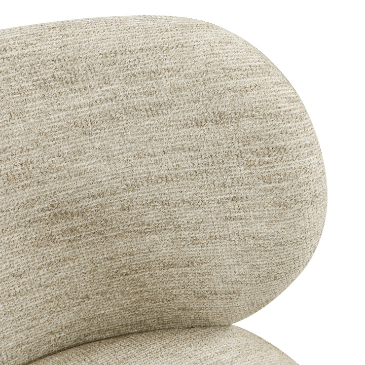 Richmond Eetkamerstoel Amely Natural Softweave - detail | CéJor Wonen