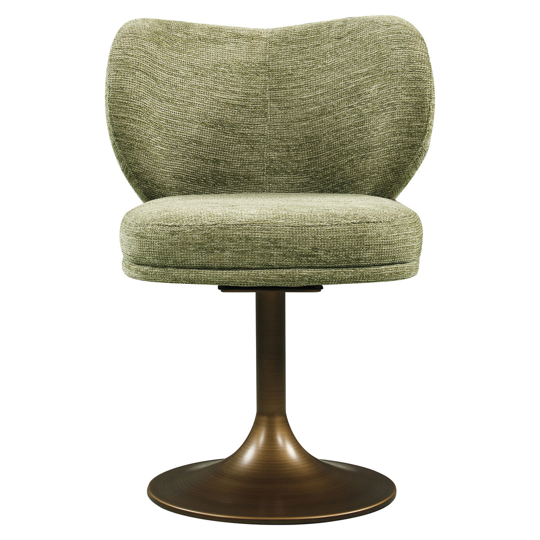 Richmond Eetkamerstoel Amely Pistache Softweave - productweergave | CéJor Wonen