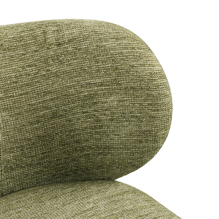Richmond Eetkamerstoel Amely Pistache Softweave - detail | CéJor Wonen