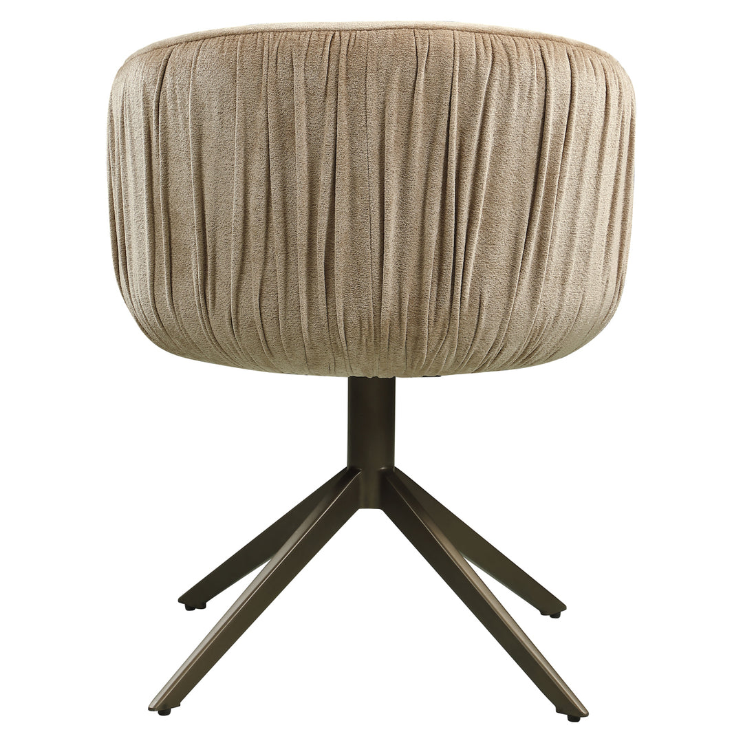 Richmond Eetkamerstoel Cassi Soft Sand Swivel