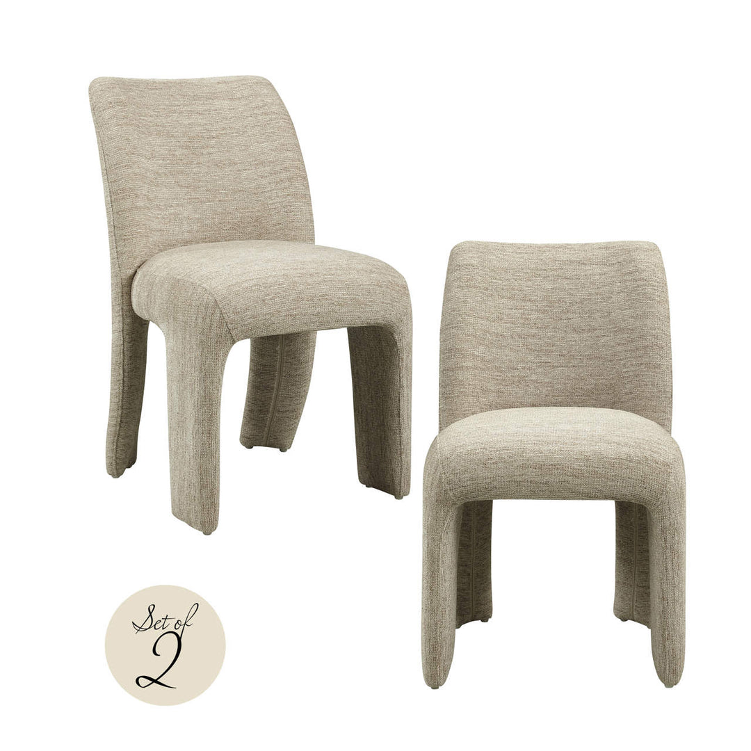 Richmond Eetkamerstoel Maya Naturel Softweave (Set van 2)