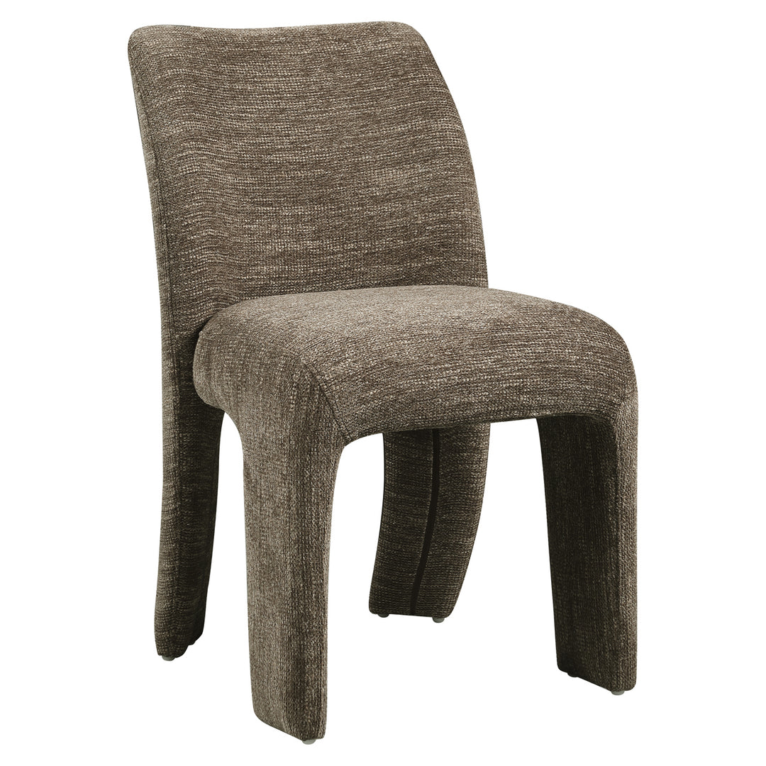 Dining chair Maya brown softweave (set of 2)