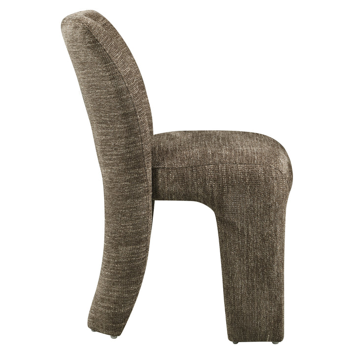 Dining chair Maya brown softweave (set of 2)
