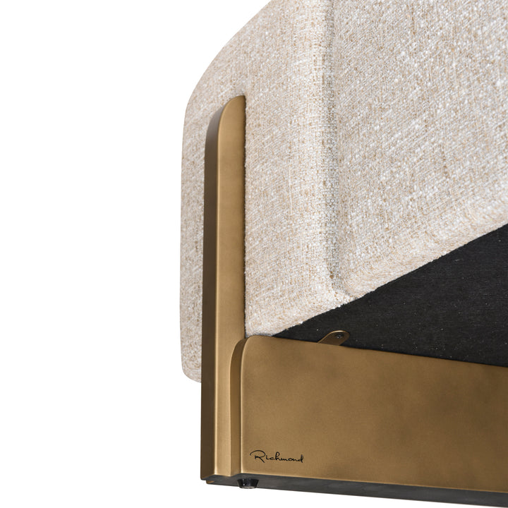 Richmond Bank Caleo Cream Tweed - detail | CéJor Wonen