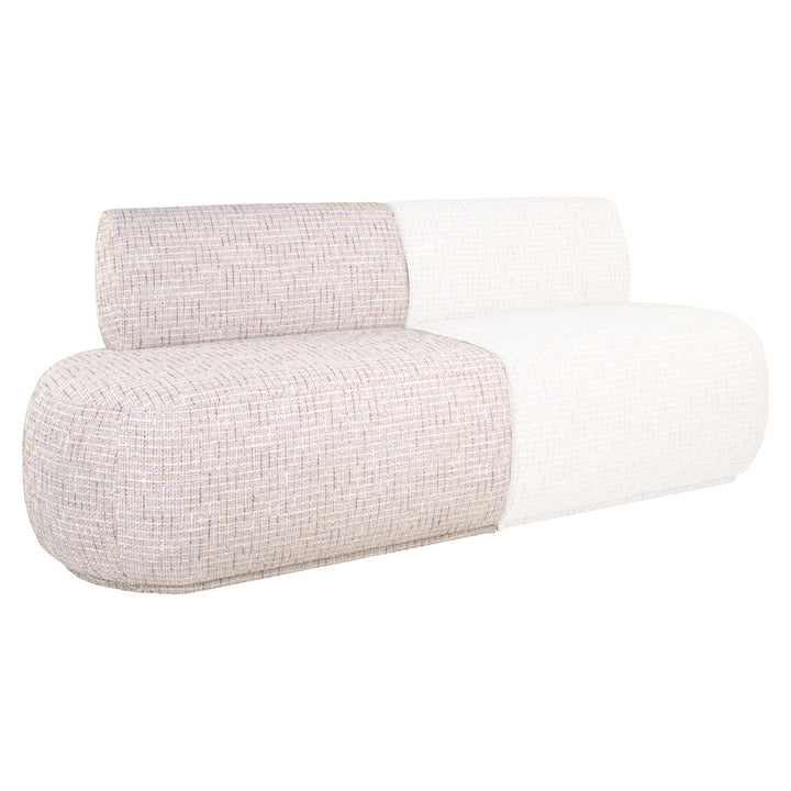 Richmond Eetkamerbank Sorrobon Trendy Cream links - combinatiebeeld | CéJor Wonen