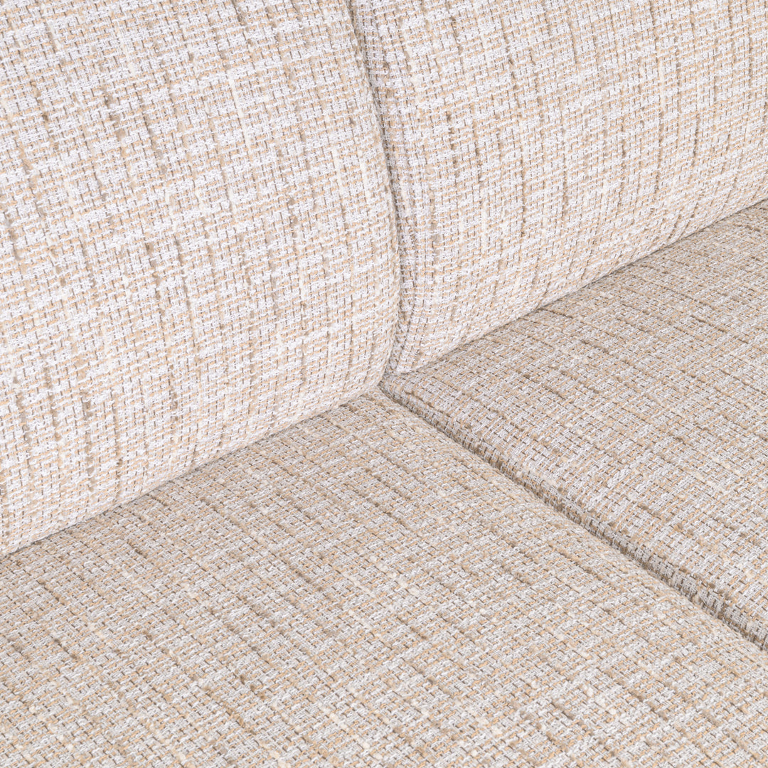 Richmond Eetkamerbank Sorrobon Trendy Cream links - detail | CéJor Wonen