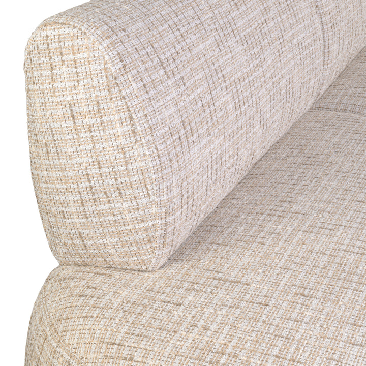 Richmond Eetkamerbank Sorrobon Trendy Cream links - detail | CéJor Wonen