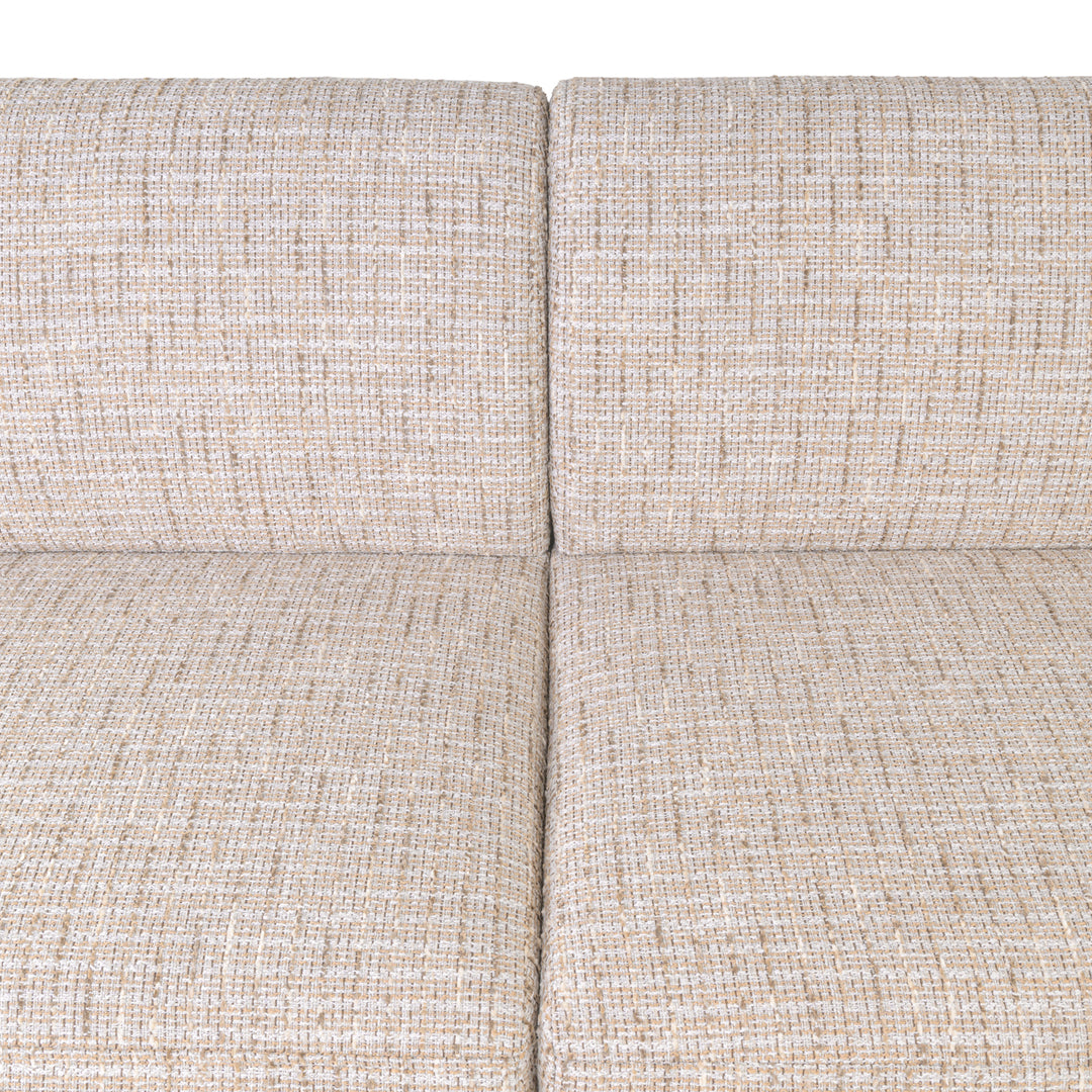 Richmond Eetkamerbank Sorrobon Trendy Cream links - detail | CéJor Wonen