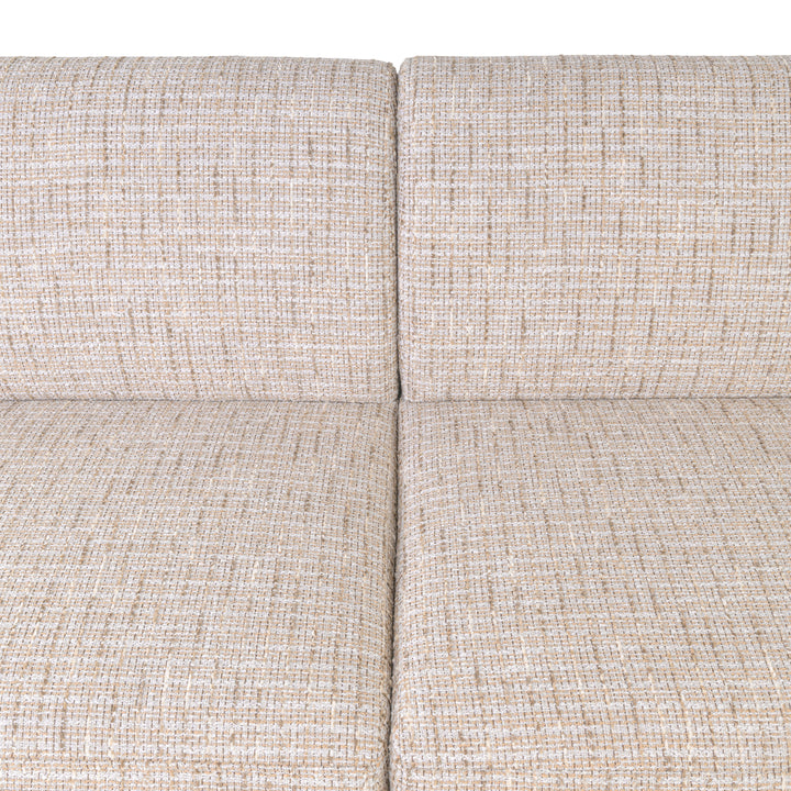 Richmond Eetkamerbank Sorrobon Trendy Cream links - detail | CéJor Wonen