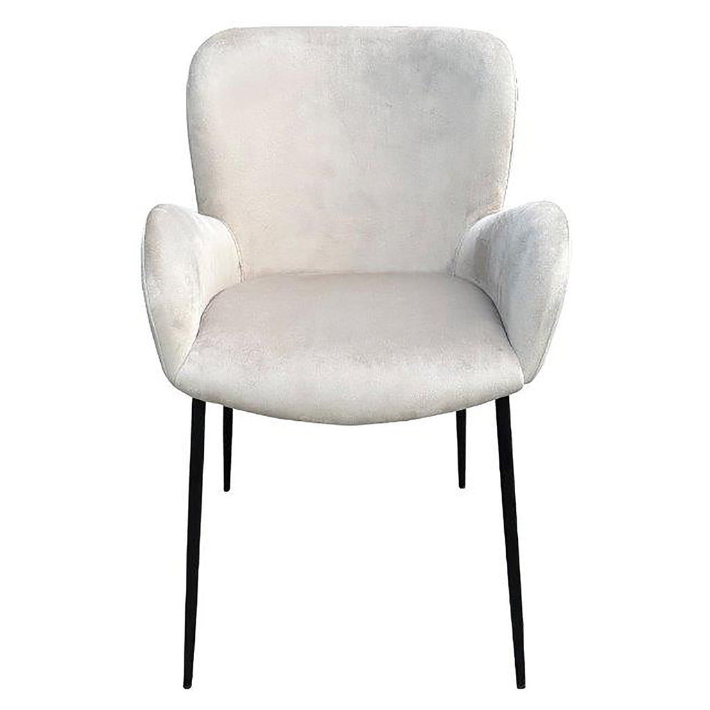 Stuhl Amber Khaki Samt feuerhemmend (FR-Quartz 903 Khaki)