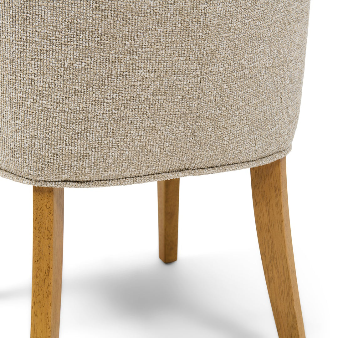 Bridge Lane Dining Chair Mountain Weave Dune Sand