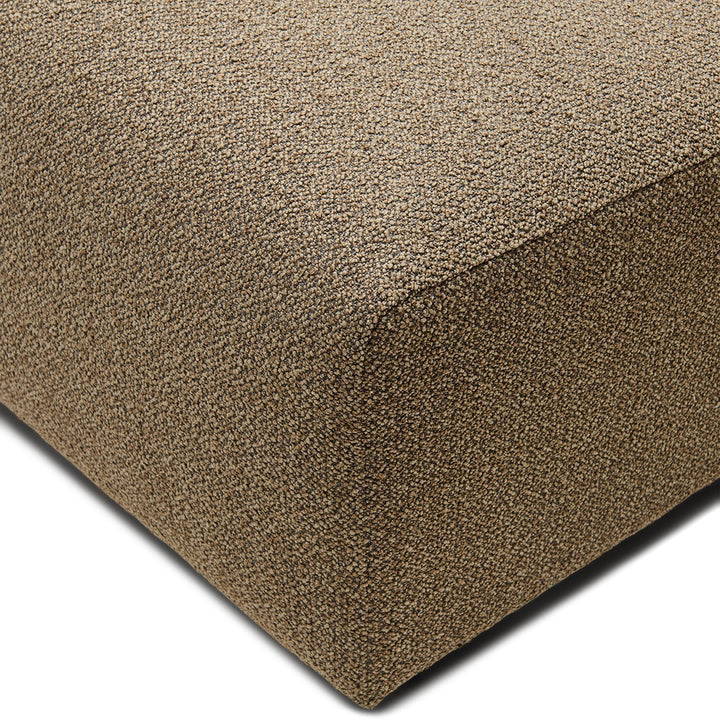 Lugano Corner Arm Left peluche bouclé classic brown