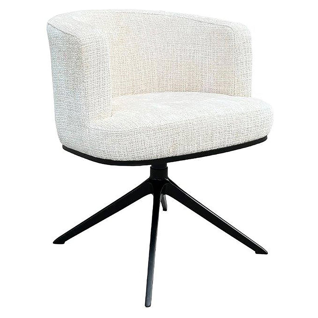 Swivel chair Cheyenne beige chenille (Niagara 902 beige Chenille)
