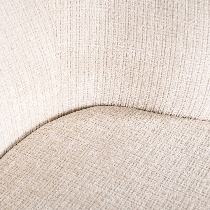 Swivel chair Cheyenne beige chenille (Niagara 902 beige Chenille)