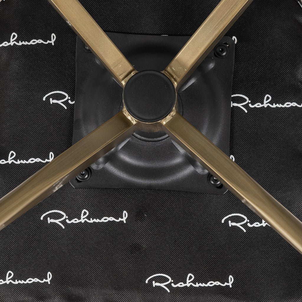 Swivel chair with armrest Dakota beige chenille (Niagara 902 beige Chenille)