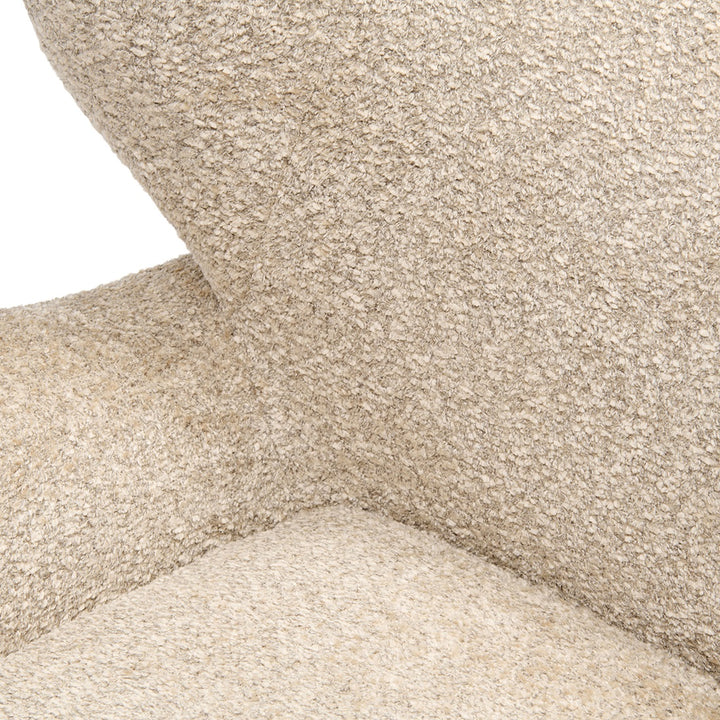 Rivièra Maison Courchevel Wing Chair Vintage Velvet Sterling Silver