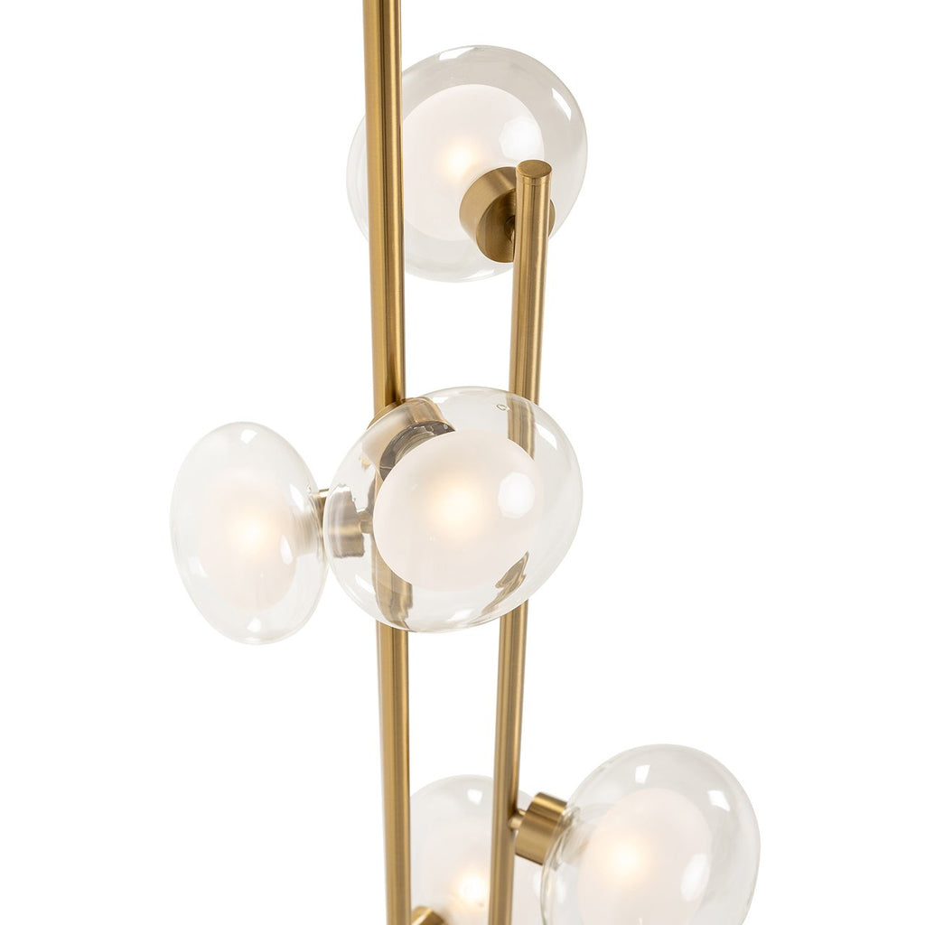Floor lamp Luva brass (Brushed Gold)