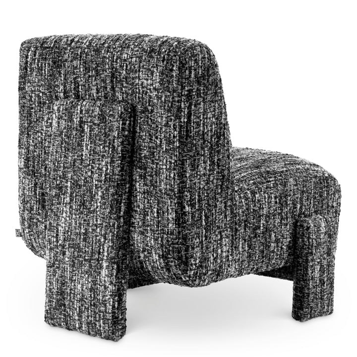 Eichholtz Fauteuil Rockdale - Bouclé Sonata Black
