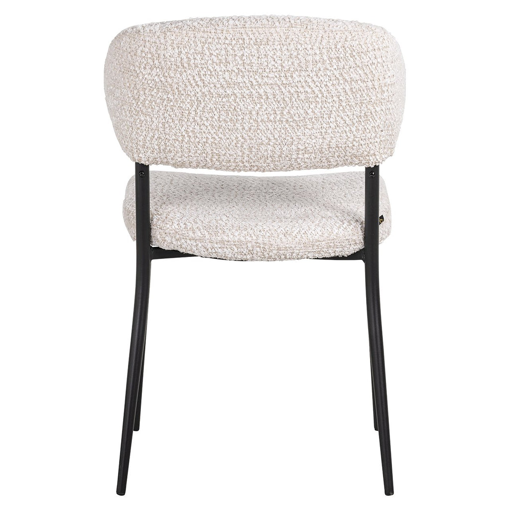 Dining chair Bea (set of 2) Lovely Cream