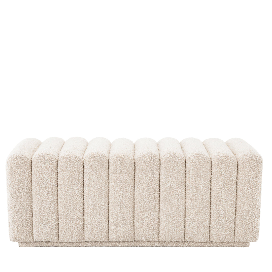 Eichholtz Bench Bente Bouclé Cream – afbeelding 3
