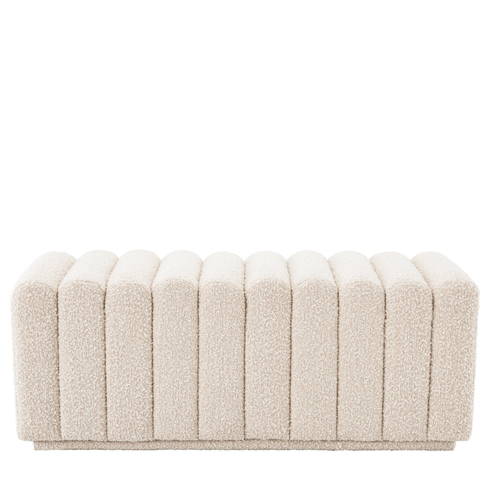 Eichholtz Bench Bente Bouclé Cream – afbeelding 3