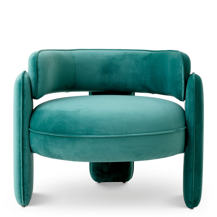 Eichholtz Fauteuil Chaplin Savona Turquoise – afbeelding 3