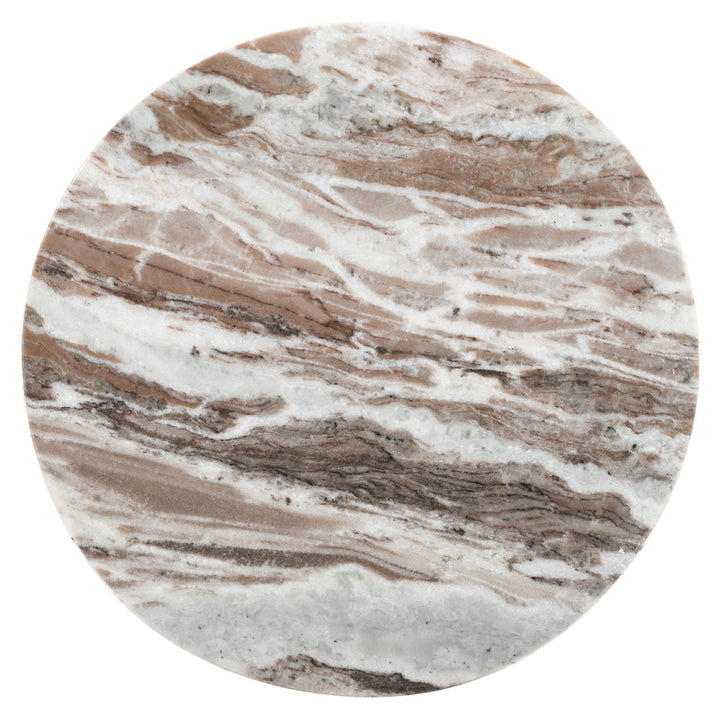 Side table Oberoy 45Ø (Brown)