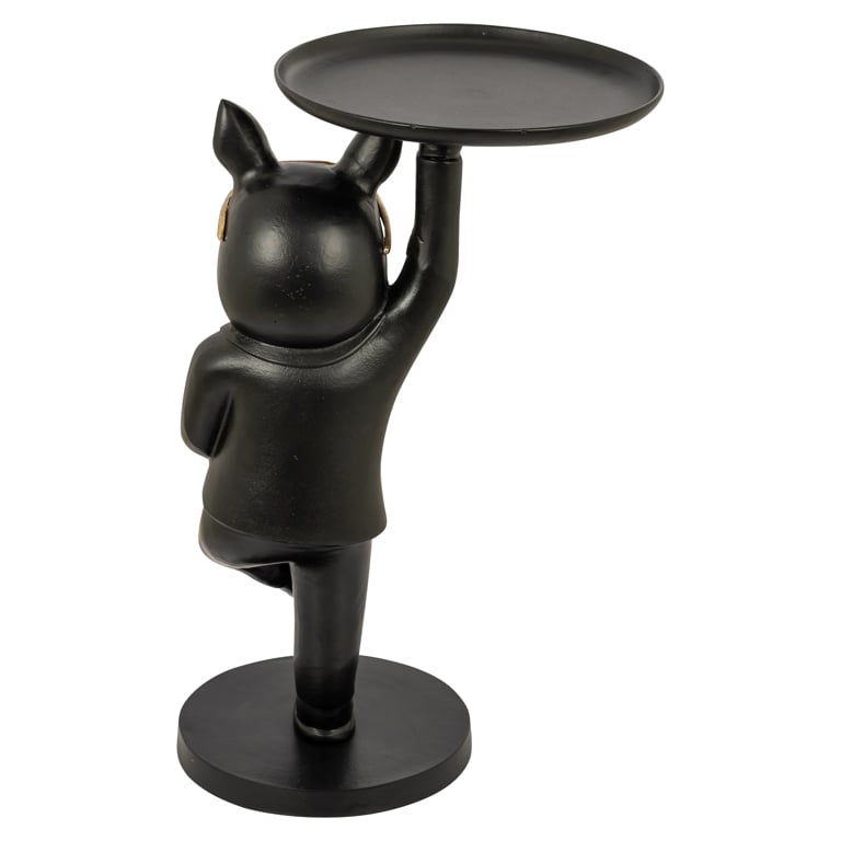 Side table Bullie (Zwart/goud)