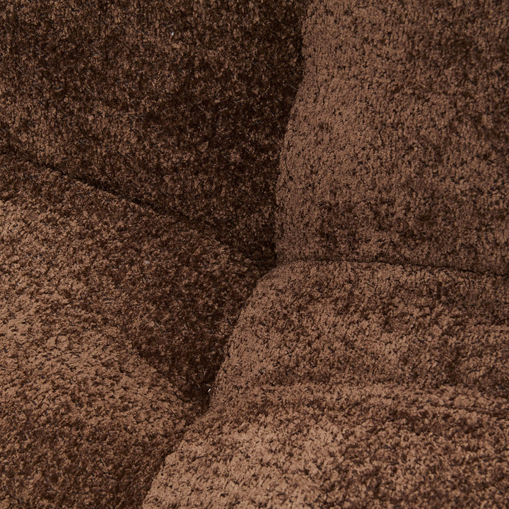 Accent Chair; Manhattan Weave Umber Brown