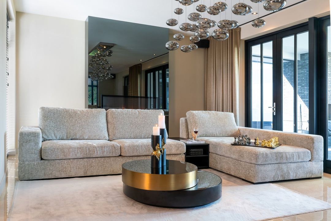 Alexander Jones black/gold coffee table (Slice)
