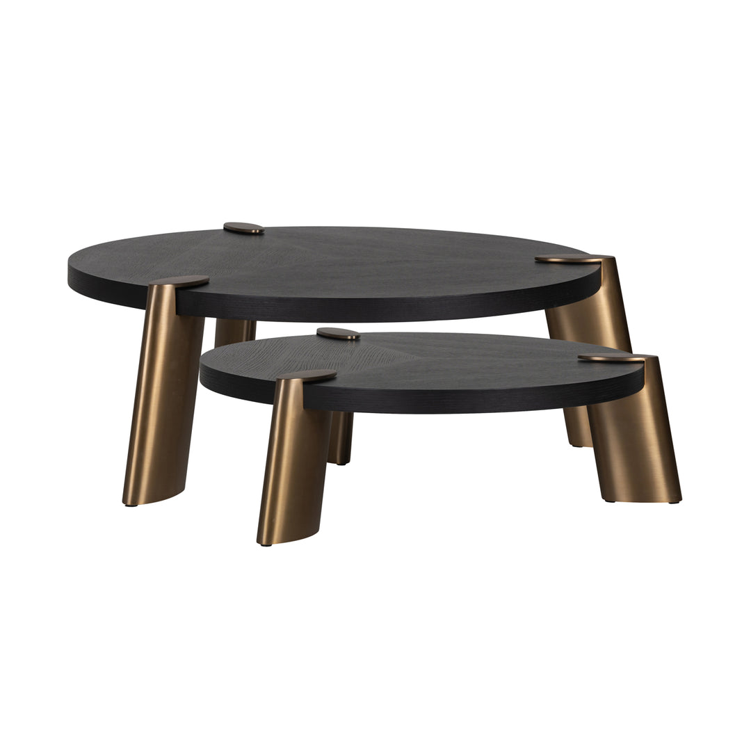 Richmond Salontafel Alexander Jones Antraciet (Brody) (Set van 2)