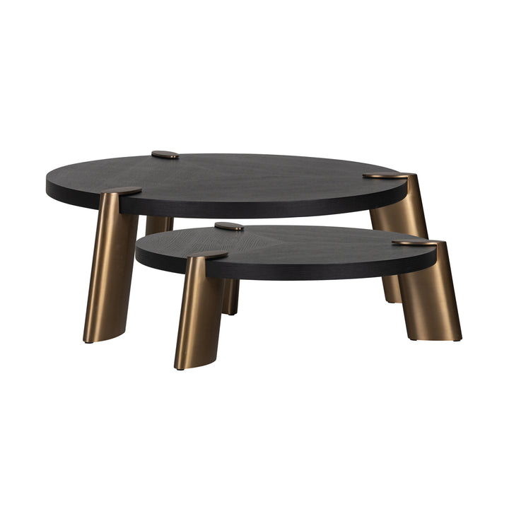 Richmond Salontafel Alexander Jones Antraciet (Brody) (Set van 2)