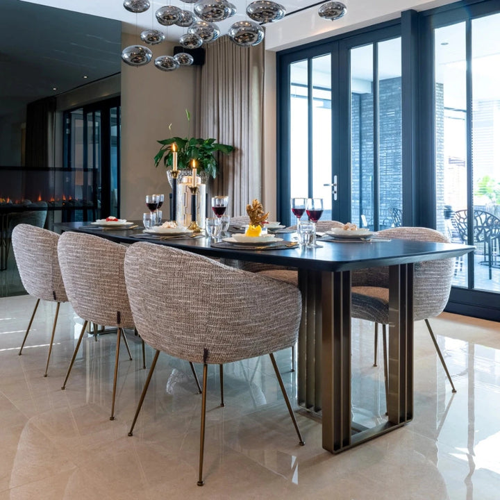 Richmond Interiors Dining table Maverick 220 cm (Charcoal)