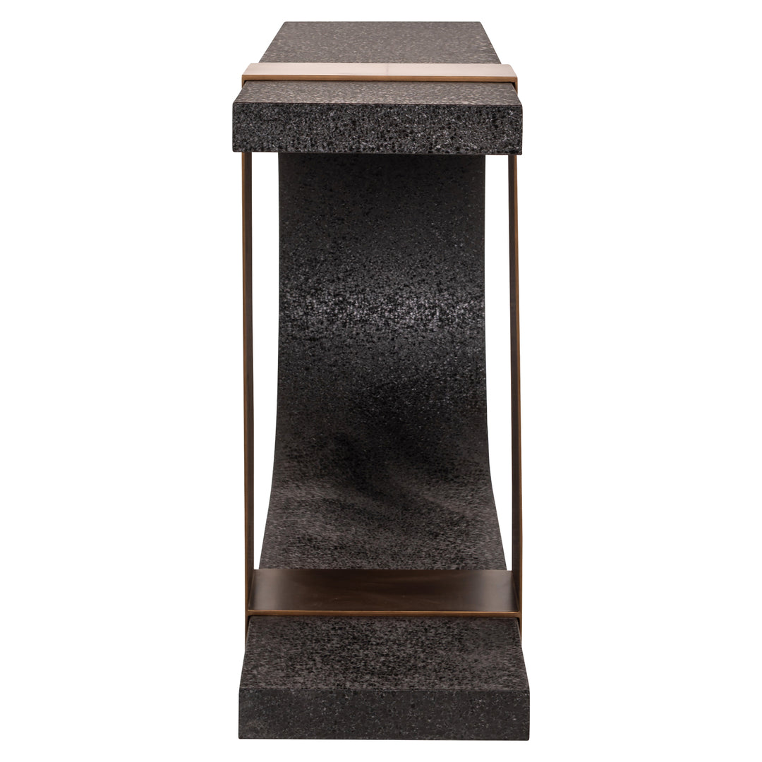 Richmond Wandtafel Alexander Jones zwart en goudkleurig - productweergave | CéJor Wonen