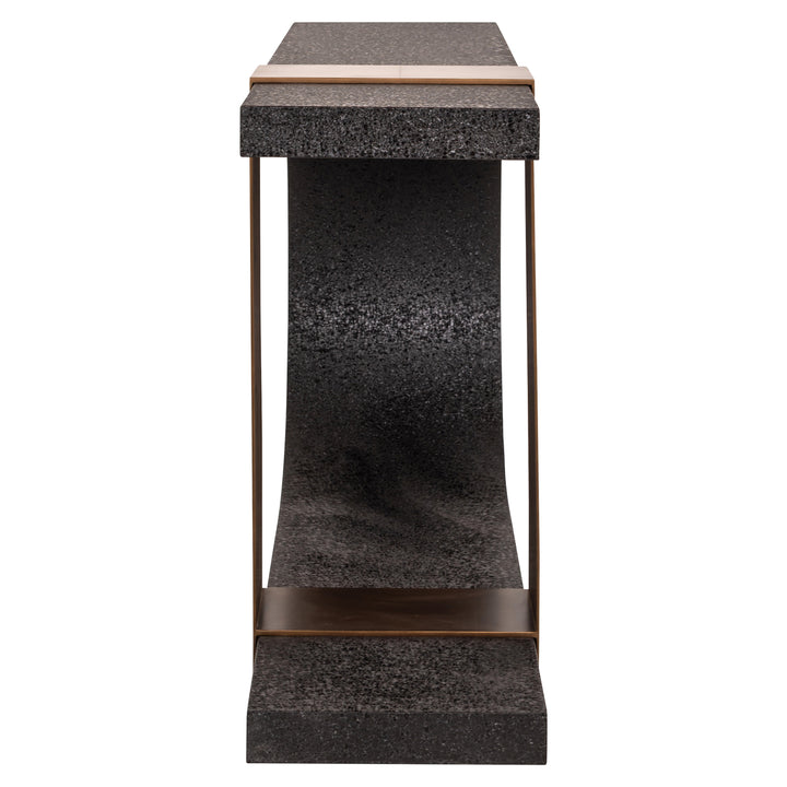 Richmond Wandtafel Alexander Jones zwart en goudkleurig - productweergave | CéJor Wonen