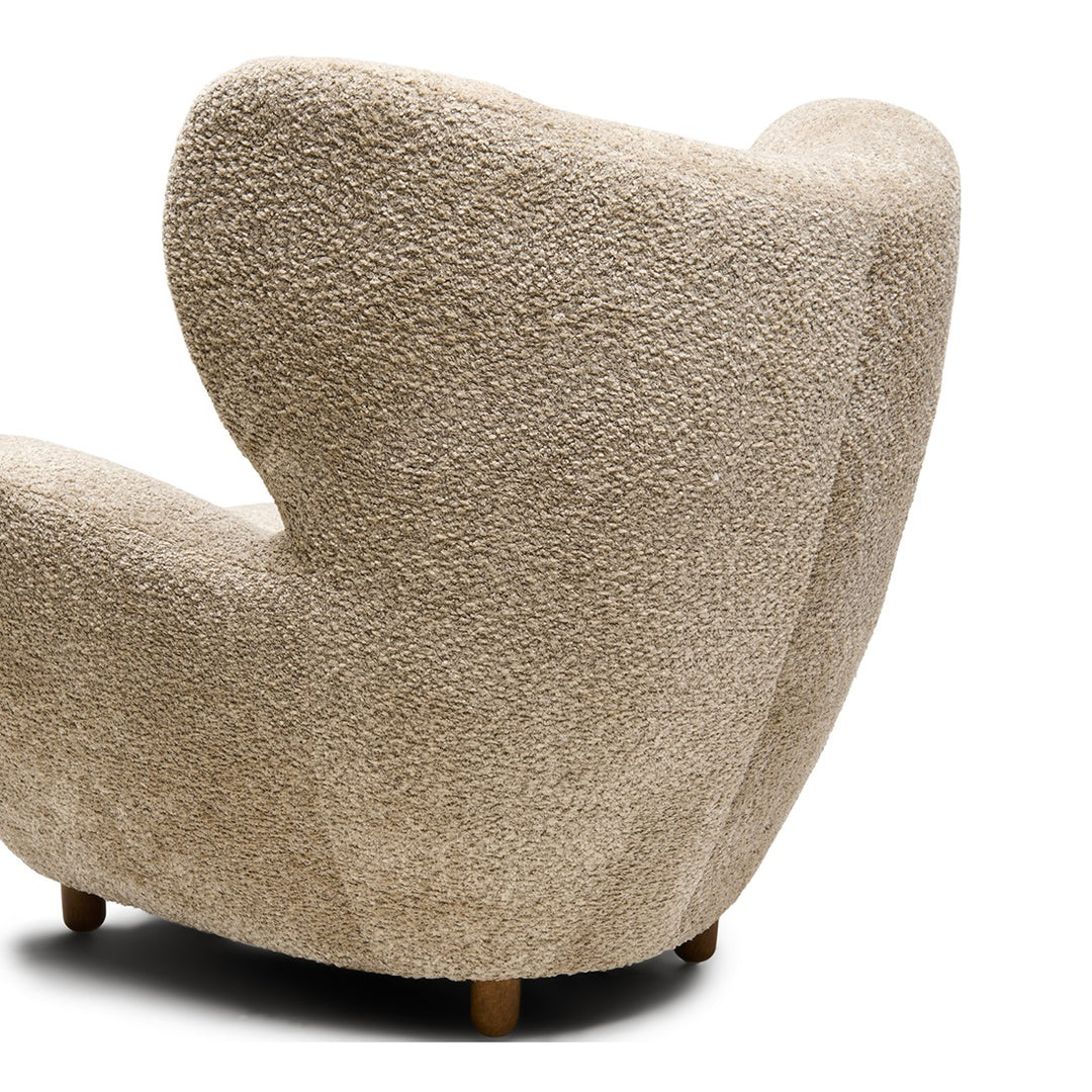 Rivièra Maison Courchevel Wing Chair Vintage Velvet Sterling Silver