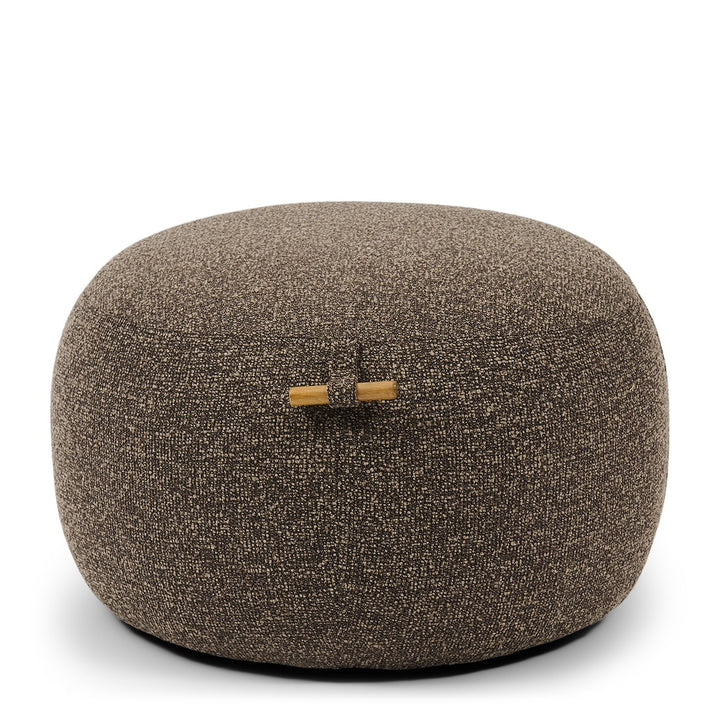Aspen Footstool, Mountain Weave Lush Brown
