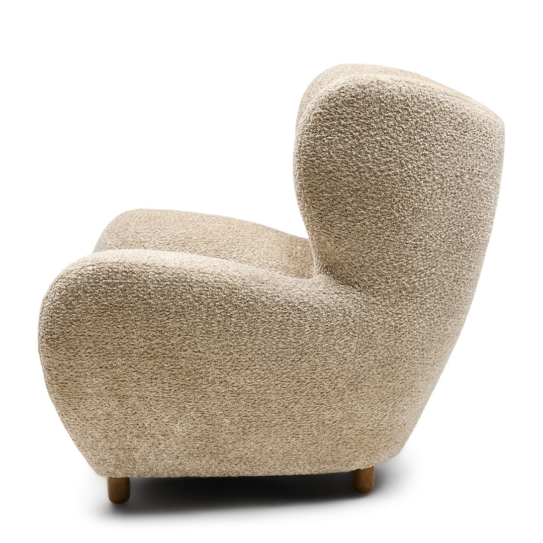 Rivièra Maison Courchevel Wing Chair Vintage Velvet Sterling Silver