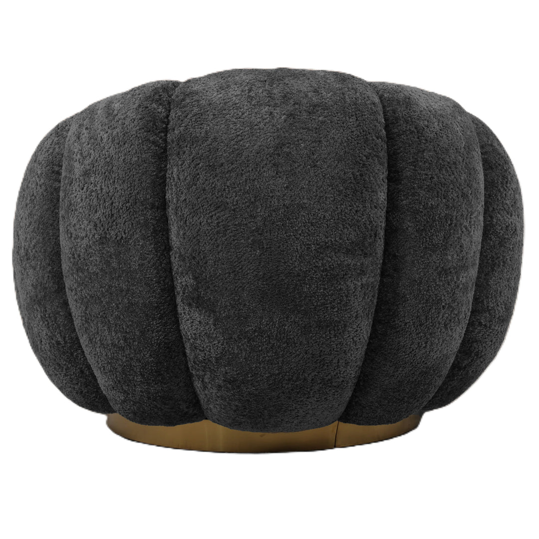 PTMD Daisy Armchair Anthracite Euphoria