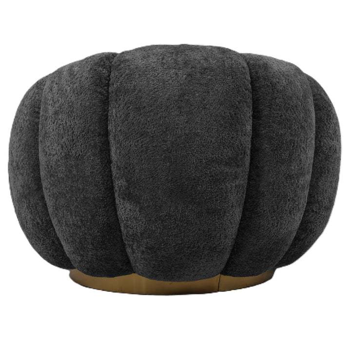 PTMD Daisy Armchair Anthracite Euphoria