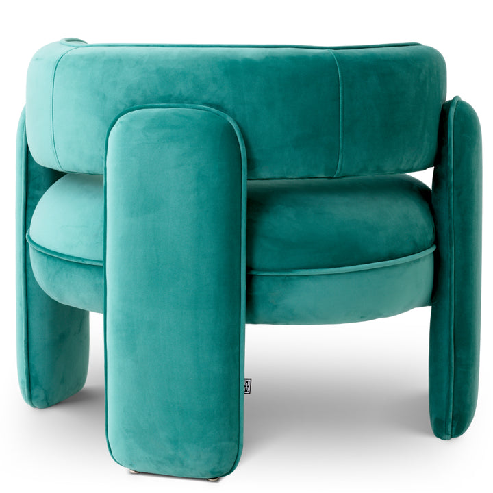 Eichholtz Fauteuil Chaplin Savona Turquoise – afbeelding 4